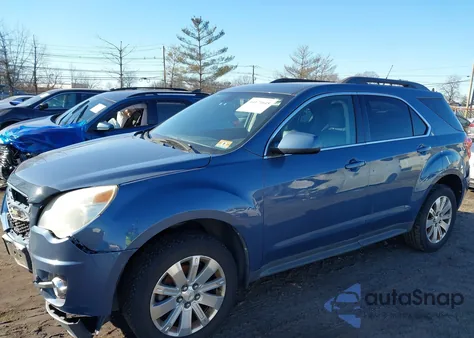 2011 Chevrolet Equinox 2Lt из США, поврежденный, VIN 2CNFLNE57B6383055